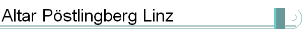 Altar P&ouml;stlingberg Linz