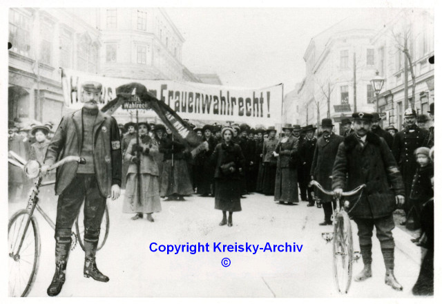 Frauendemonstration 1913, &copy; Kreisky Archiv